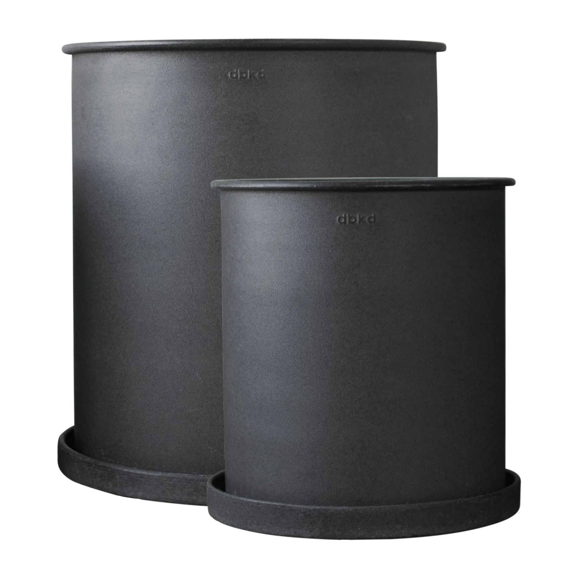 Plant pot bloempot large 2-pack, Black DBKD