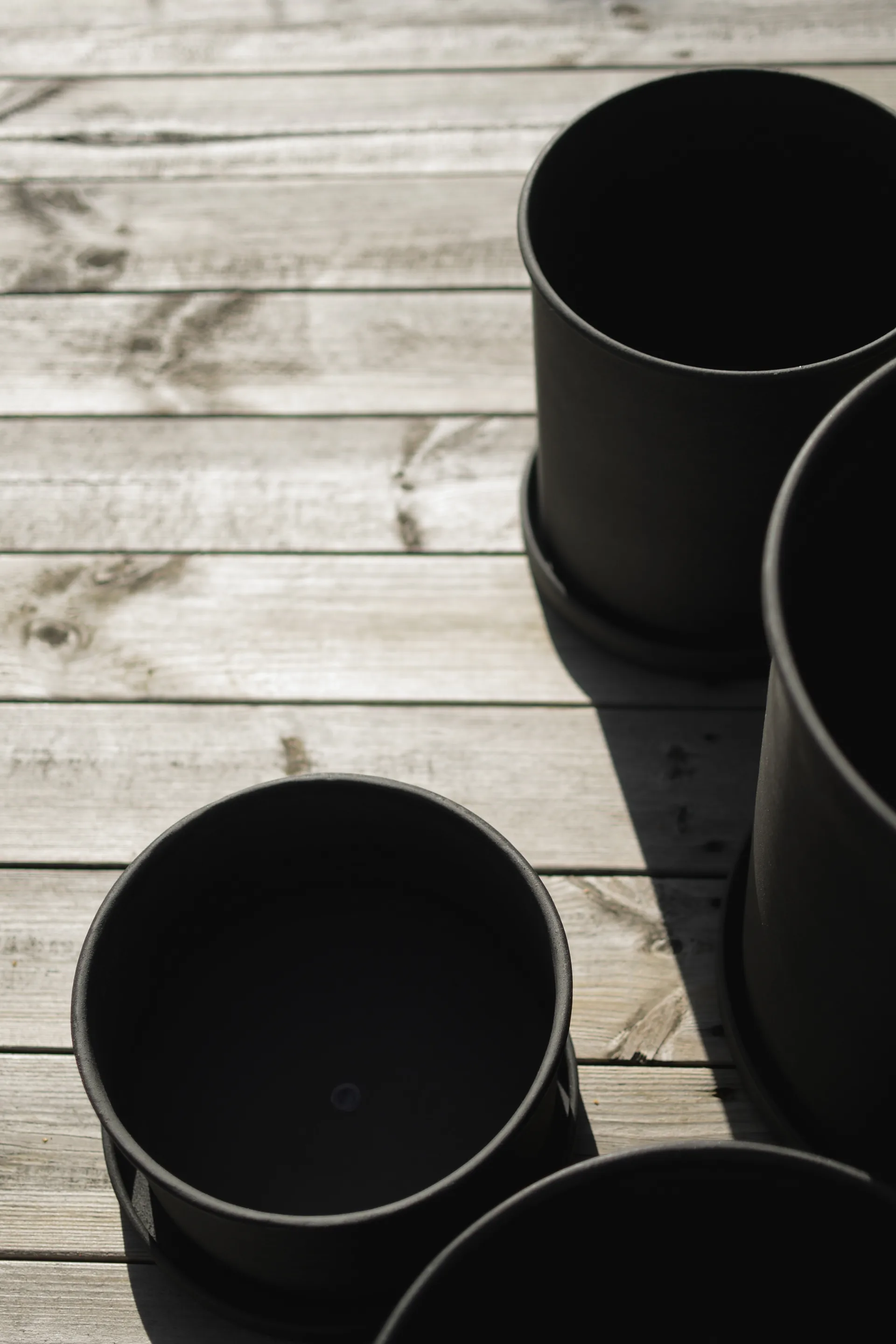 Plant pot bloempot large 2-pack, Black DBKD