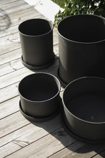 Plant pot bloempot large 2-pack - Black - DBKD