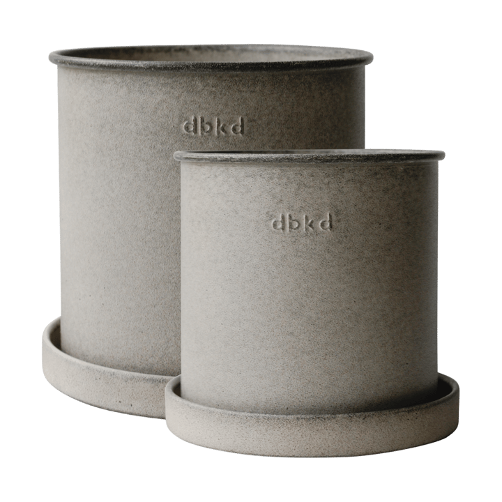 Plant pot pot klein 2-pack - Beige - DBKD