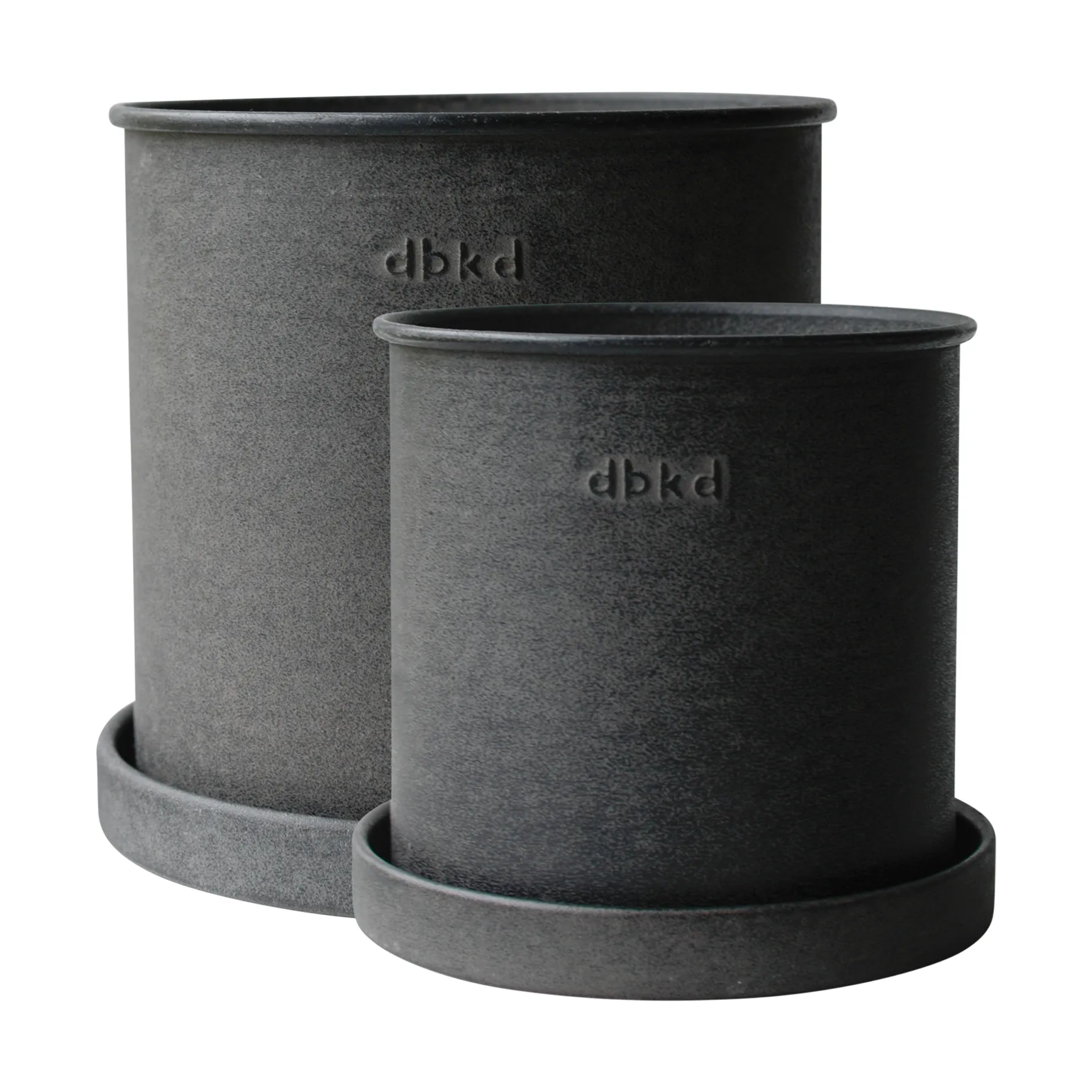 Plant pot pot klein 2-pack, Black DBKD