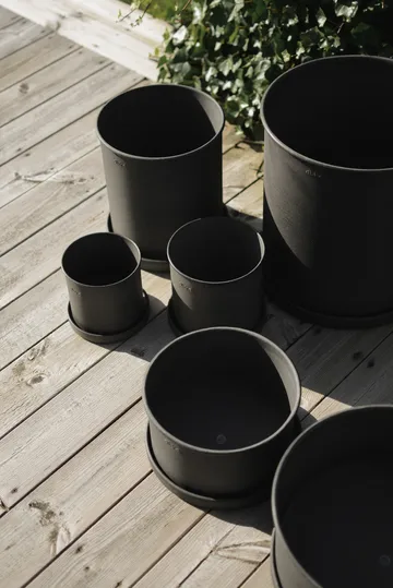 Plant pot pot klein 2-pack - Black - DBKD