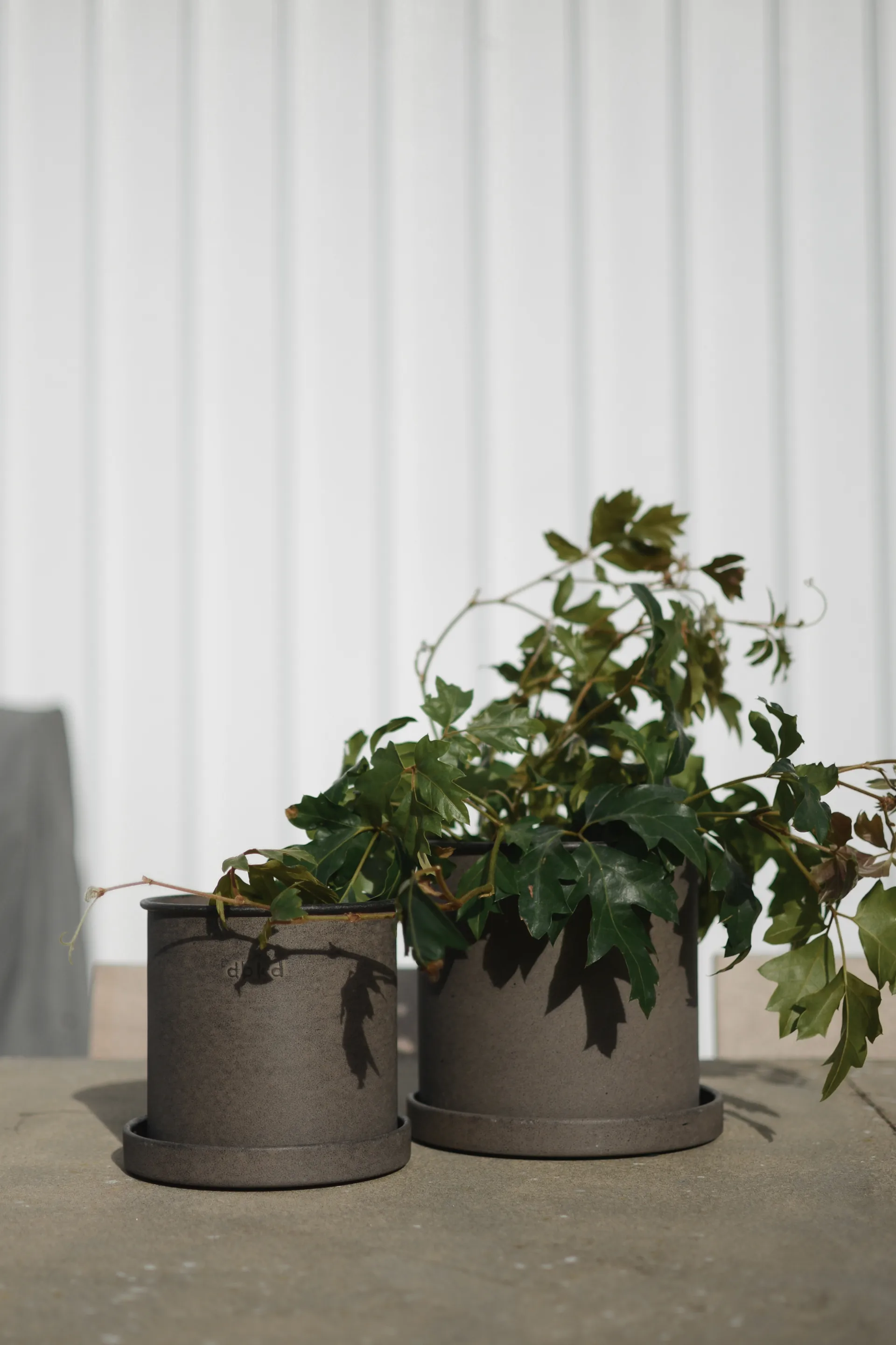 Plant pot pot klein 2-pack, Brown DBKD
