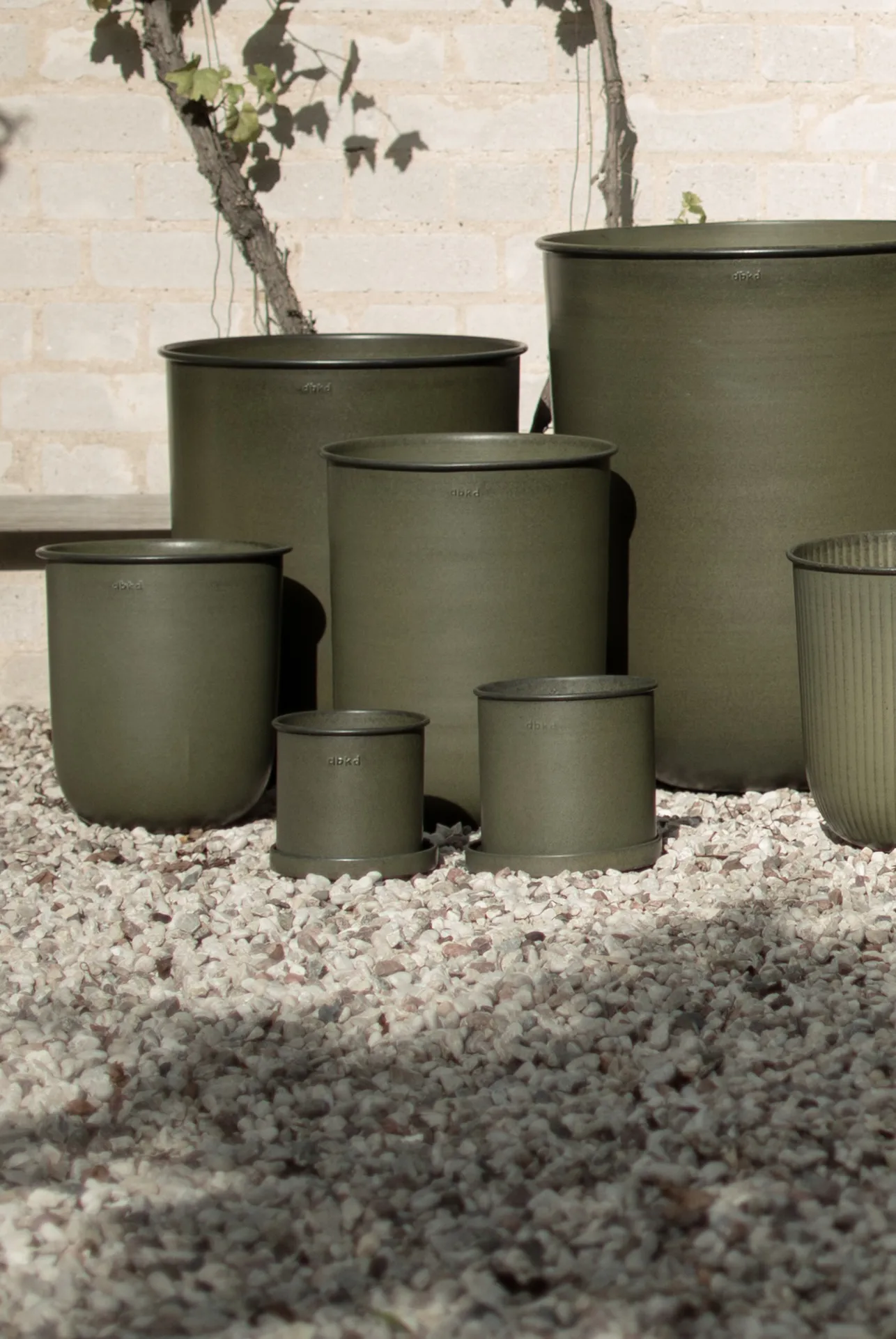 Plant pot pot klein 2-pack, Green DBKD