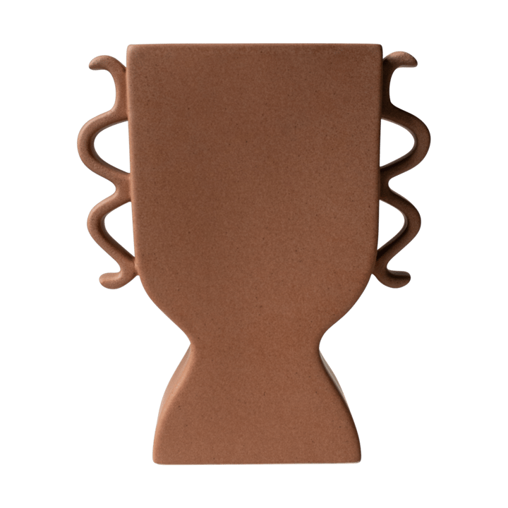 Platte vaas 25 cm - Terracotta - DBKD