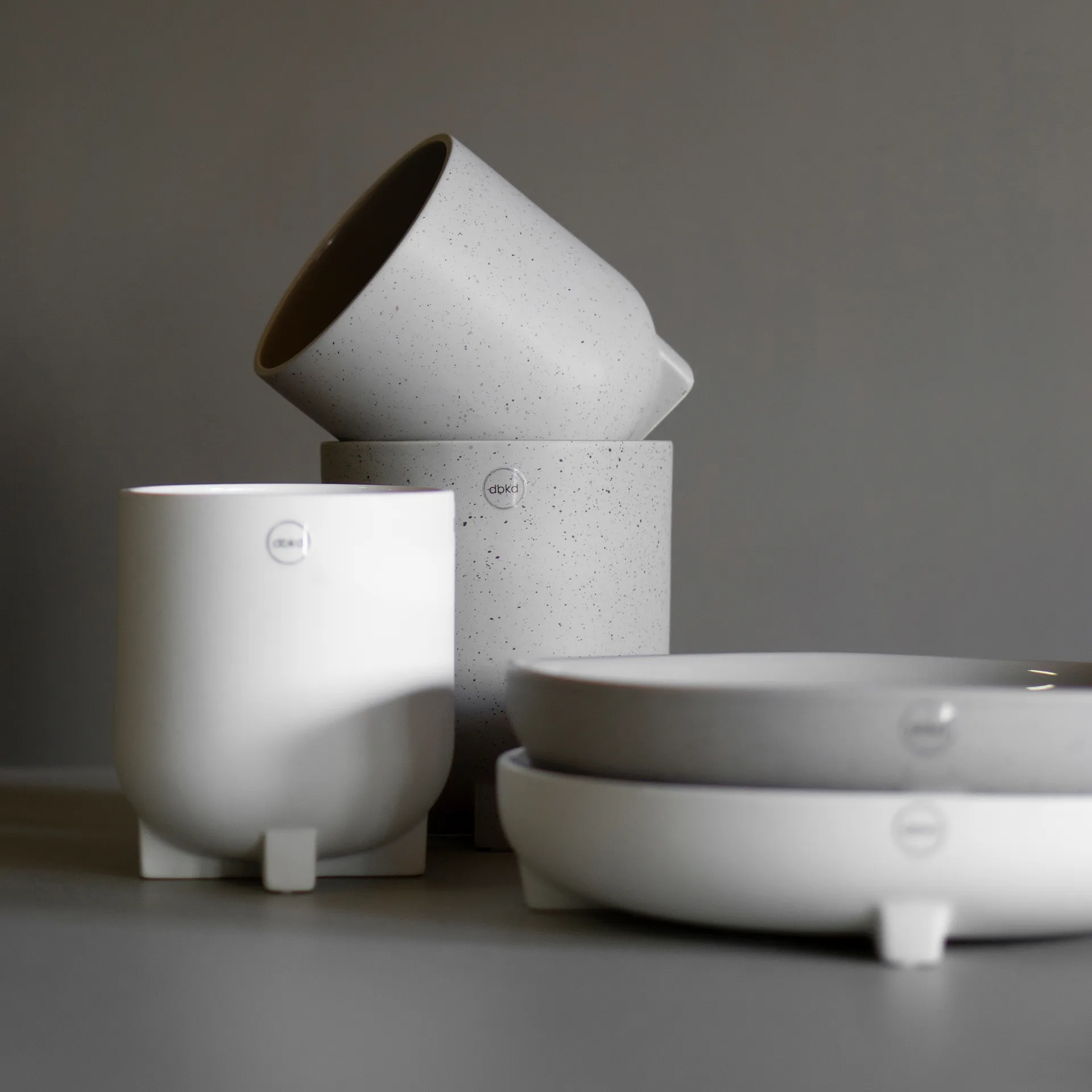 Plus bord Ø30 cm, Mole dot DBKD