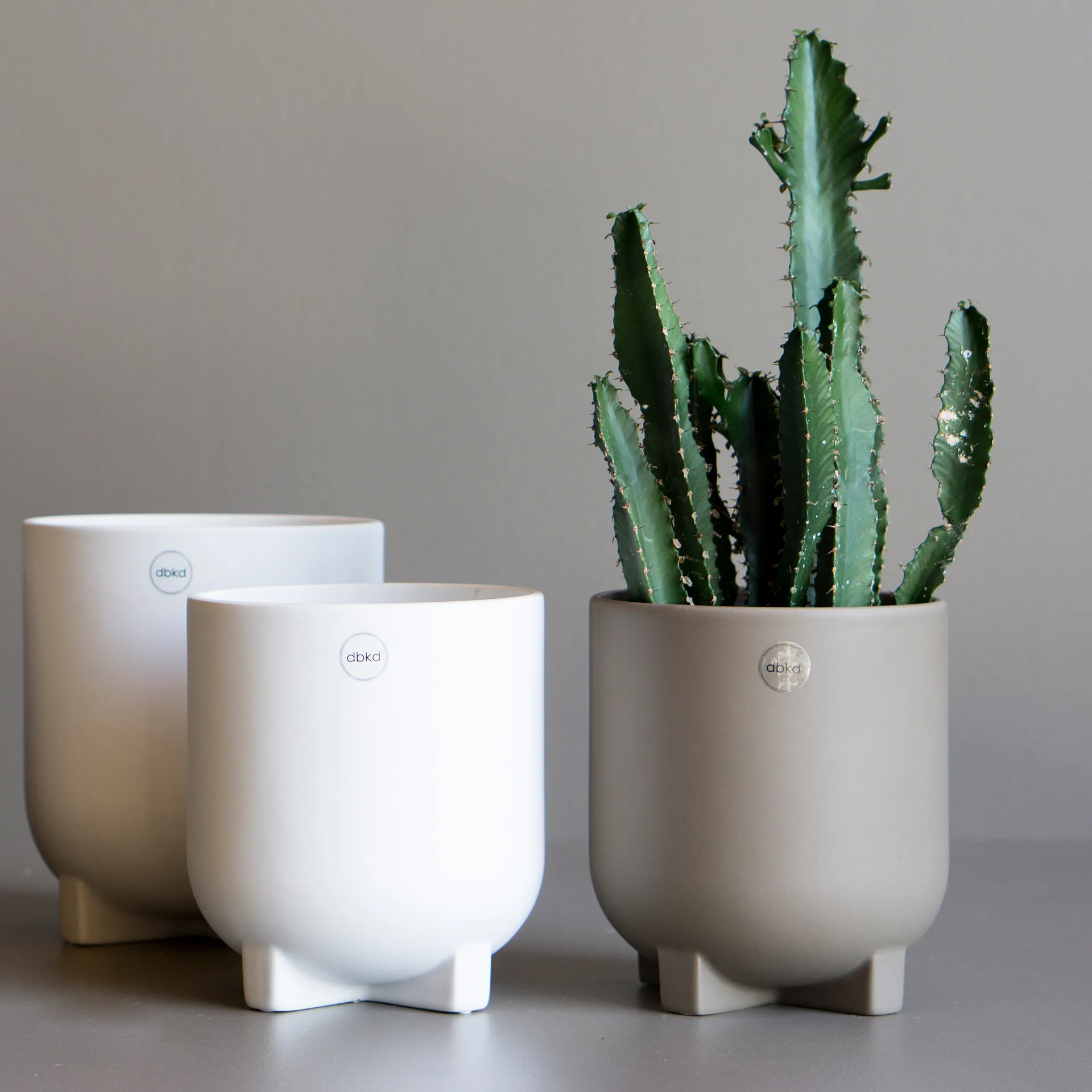 Plus pot Ø14 cm, Dust DBKD