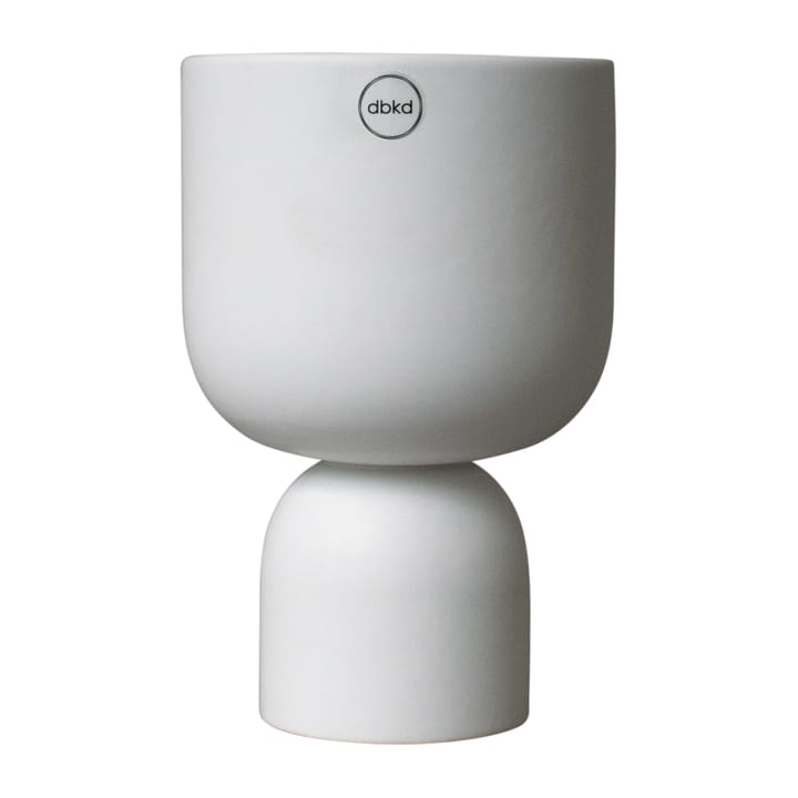 Post pot Ø13 cm - White - DBKD