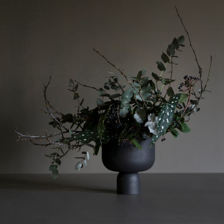 Post pot Ø18 cm, Cast iron DBKD