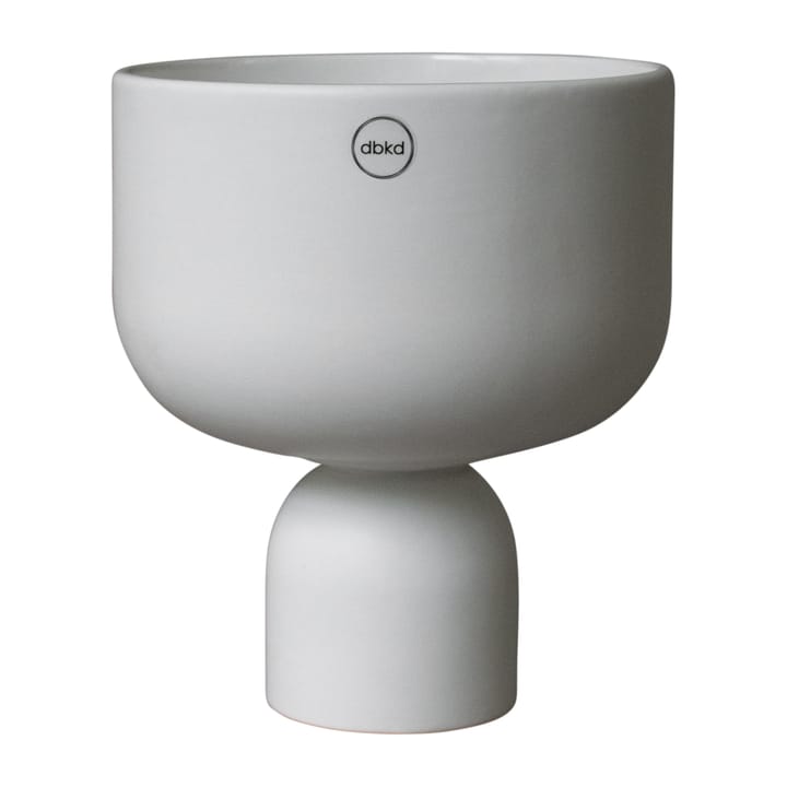 Post pot Ø18 cm - White - DBKD