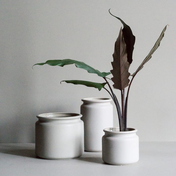 Pure bloempot mole (grijs), Klein - Ø 16 cm. DBKD