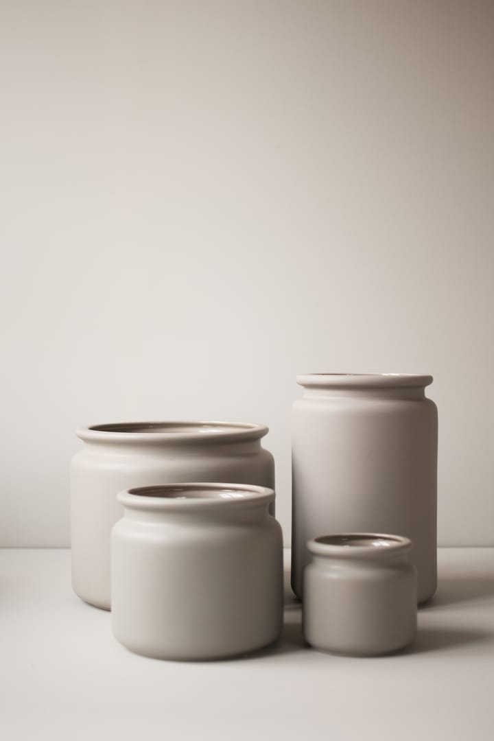 Pure bloempot mole (grijs), Middel - Ø 23 cm. DBKD