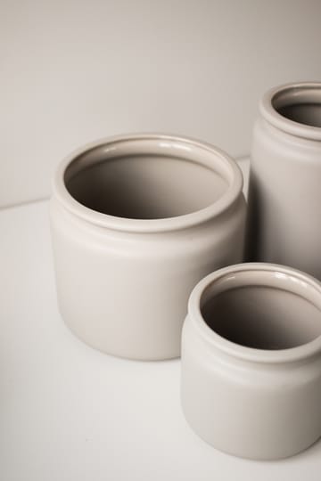 Pure bloempot mole (grijs) - Middel - Ø 23 cm. - DBKD