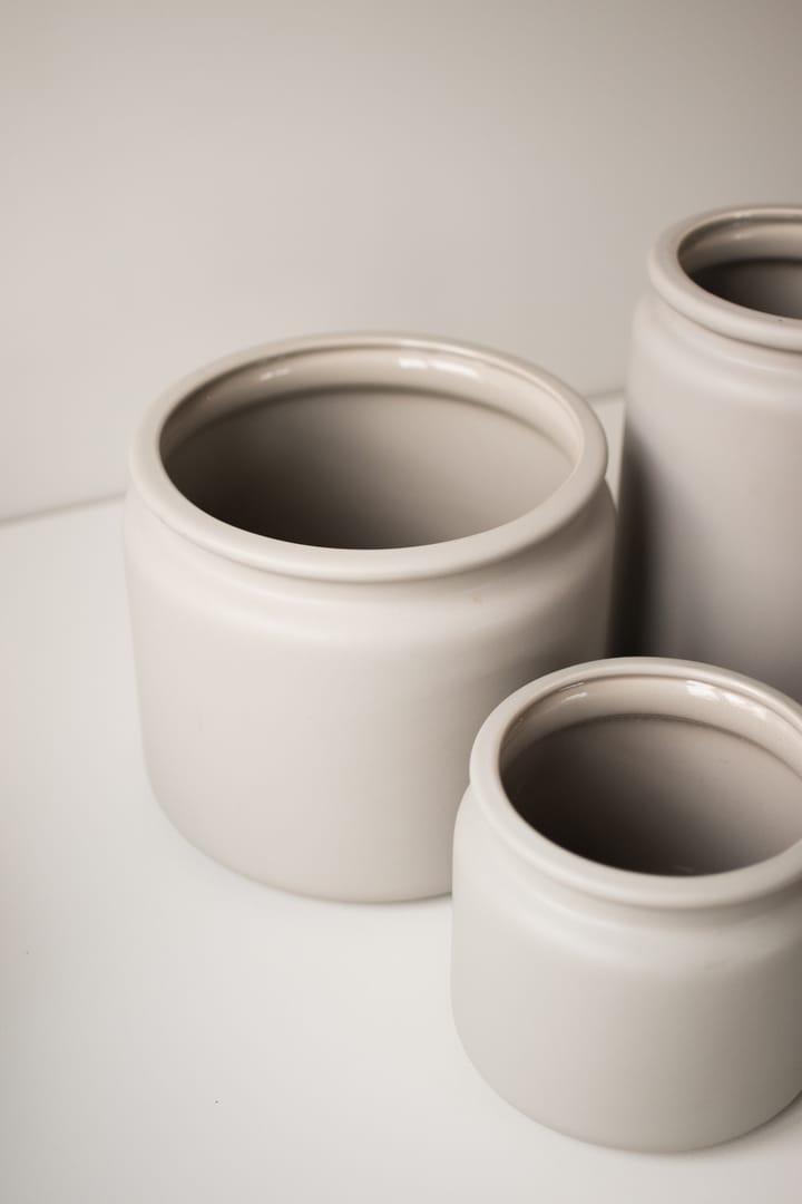 Pure bloempot mole (grijs), Middel - Ø 23 cm. DBKD