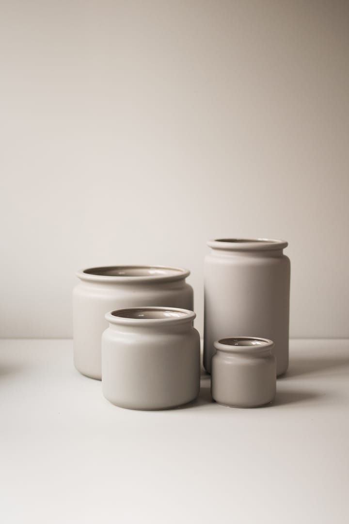 Pure bloempot mole (grijs), Middel - Ø 23 cm. DBKD