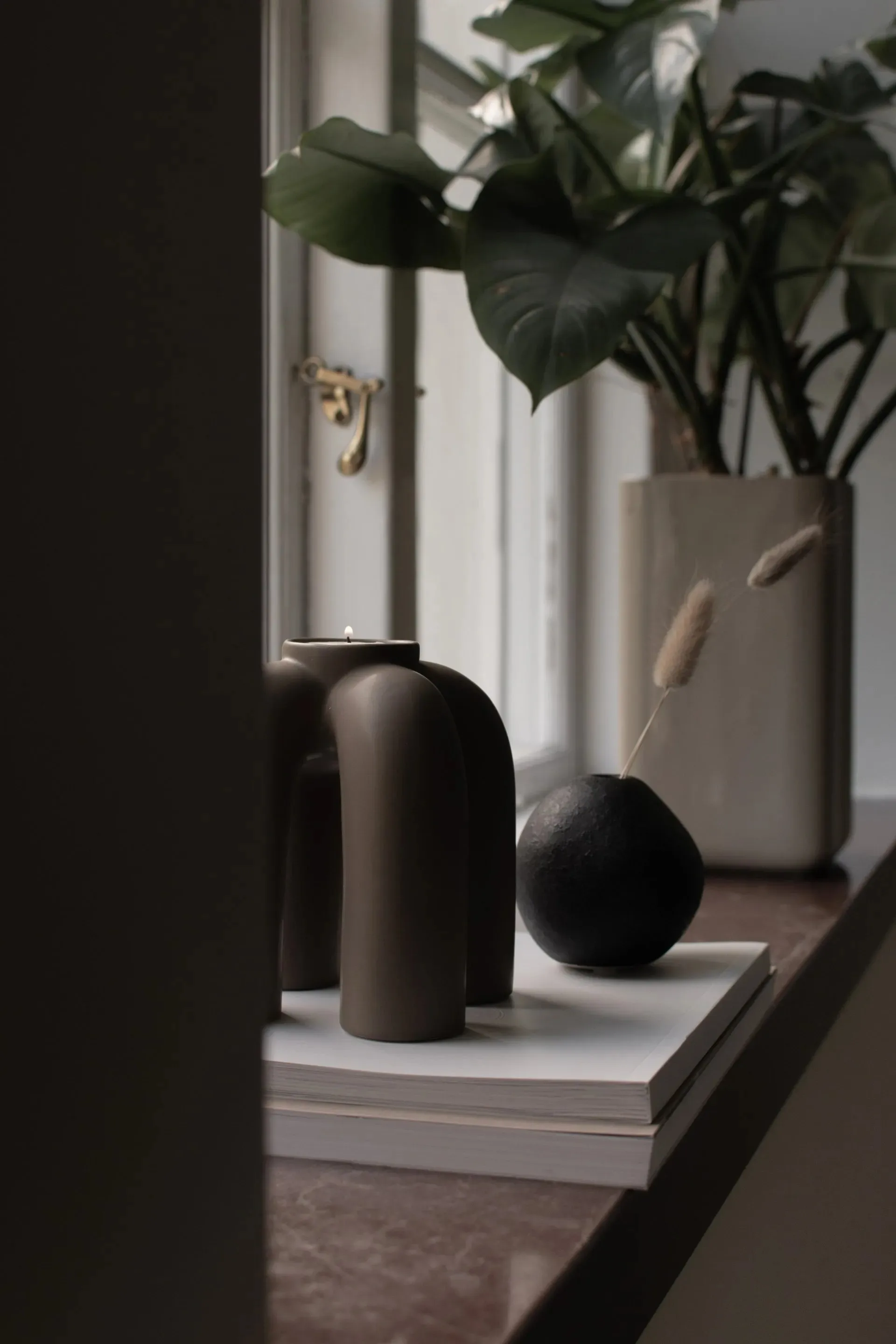 Rope Waxinelichthouder 14x14 cm, Dust DBKD