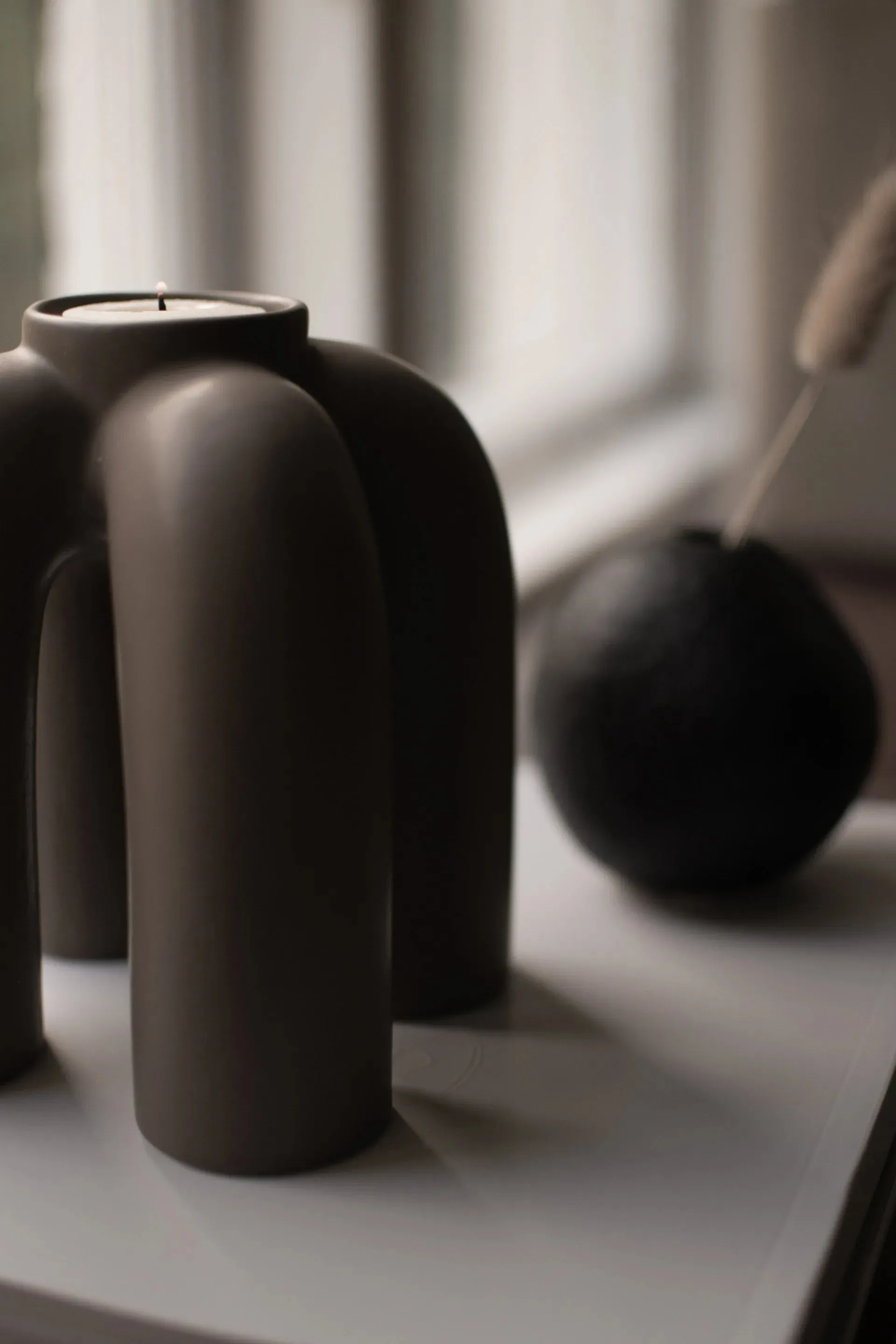 Rope Waxinelichthouder 14x14 cm, Dust DBKD