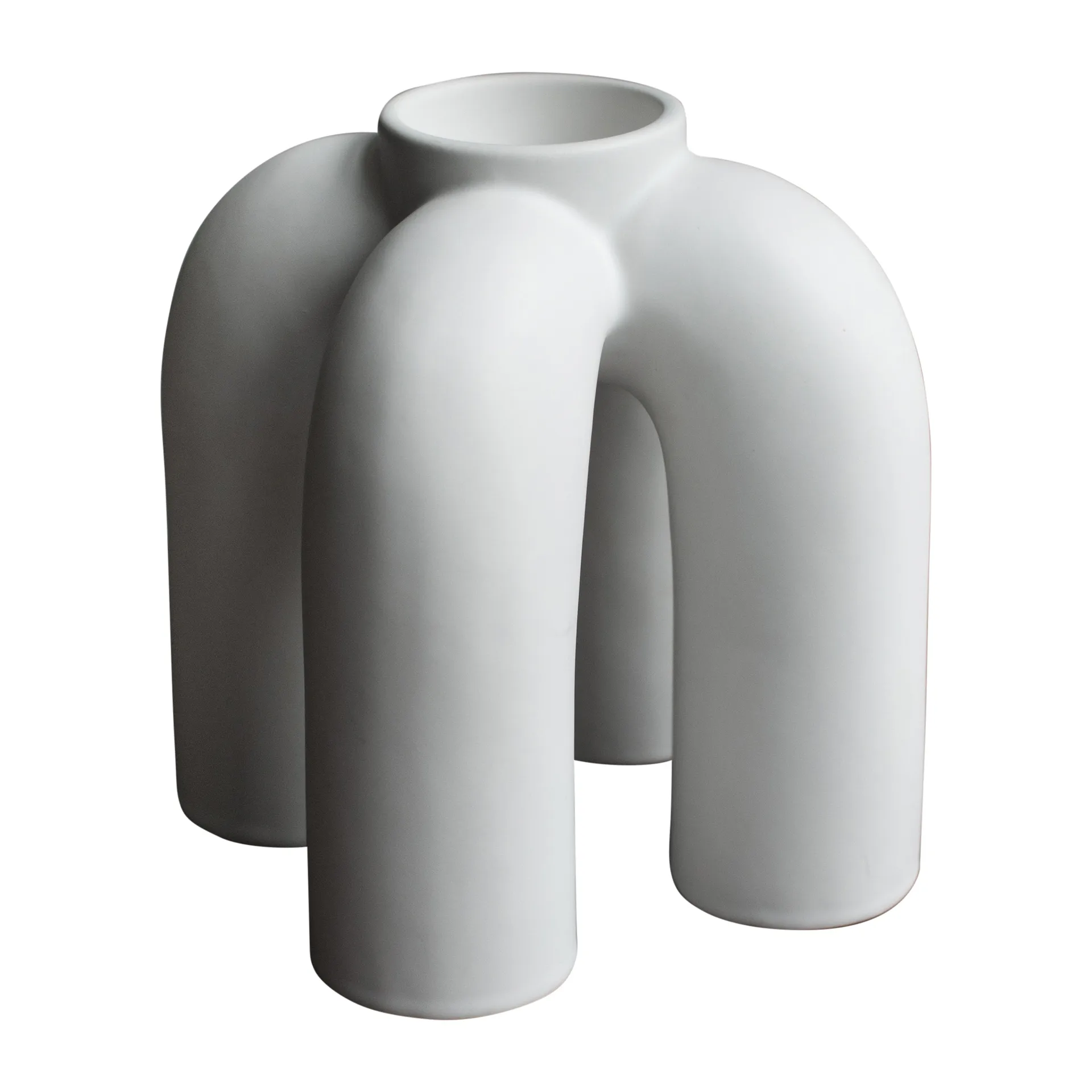 Rope Waxinelichthouder 14x14 cm, White DBKD