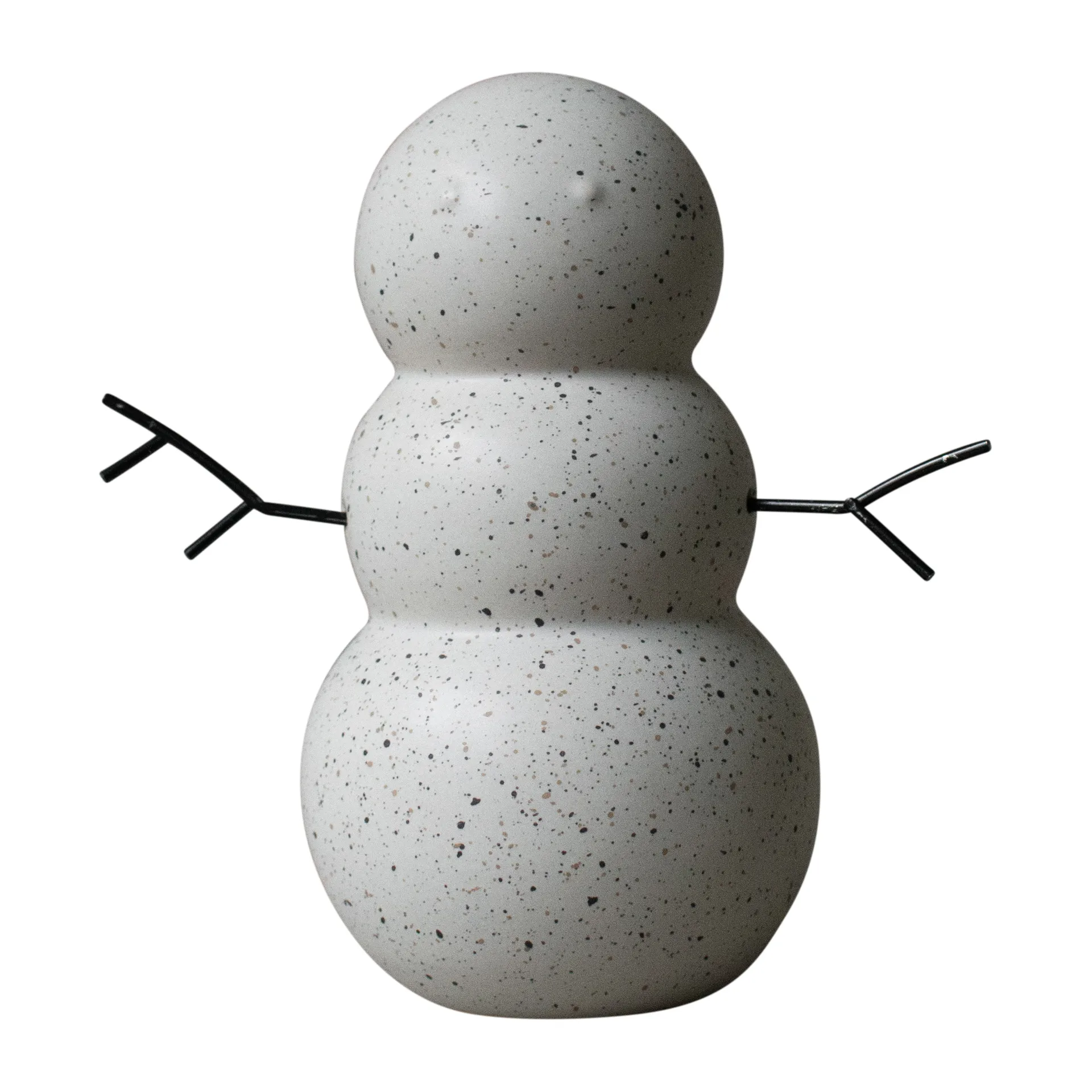 Snowman kerstdecoratie 16,5 cm, Mole dot DBKD