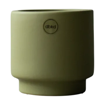 Solid pot green - Klein, Ø10 cm - DBKD