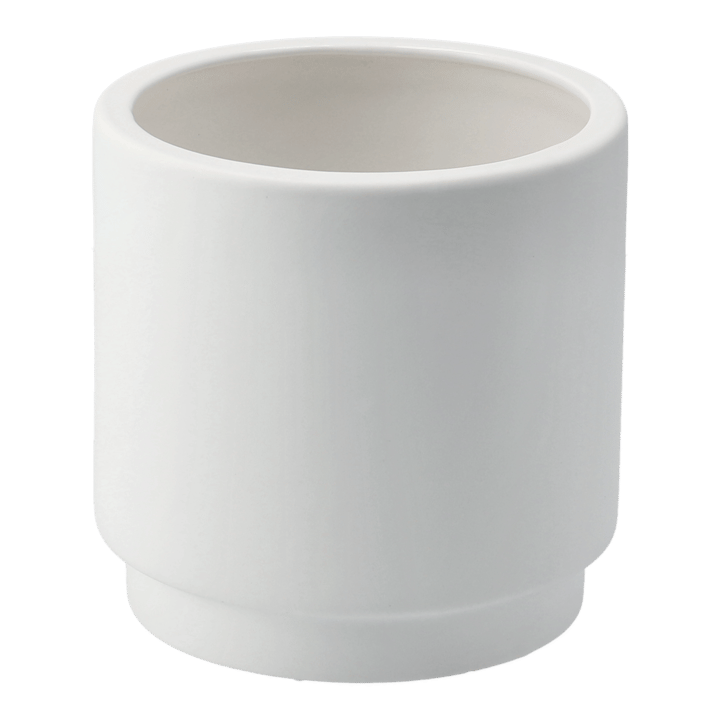 Solid pot white, Middel Ø16 cm DBKD