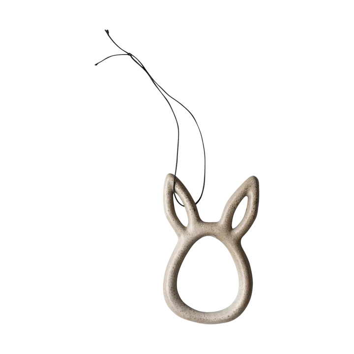 Sprinkle rabbit paashanger 8 cm - Beige - DBKD