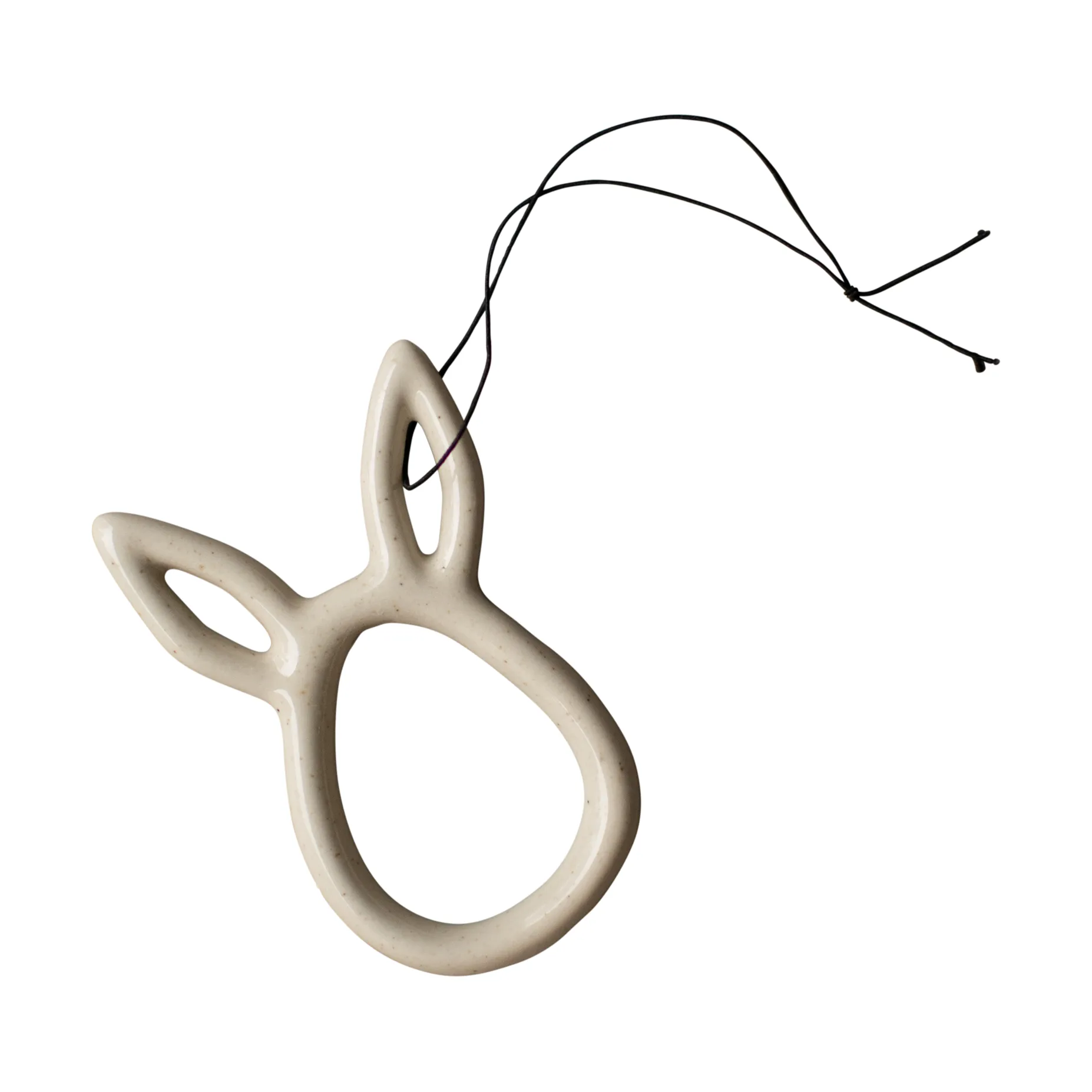 Sprinkle rabbit paashanger 8 cm, Vanilla DBKD