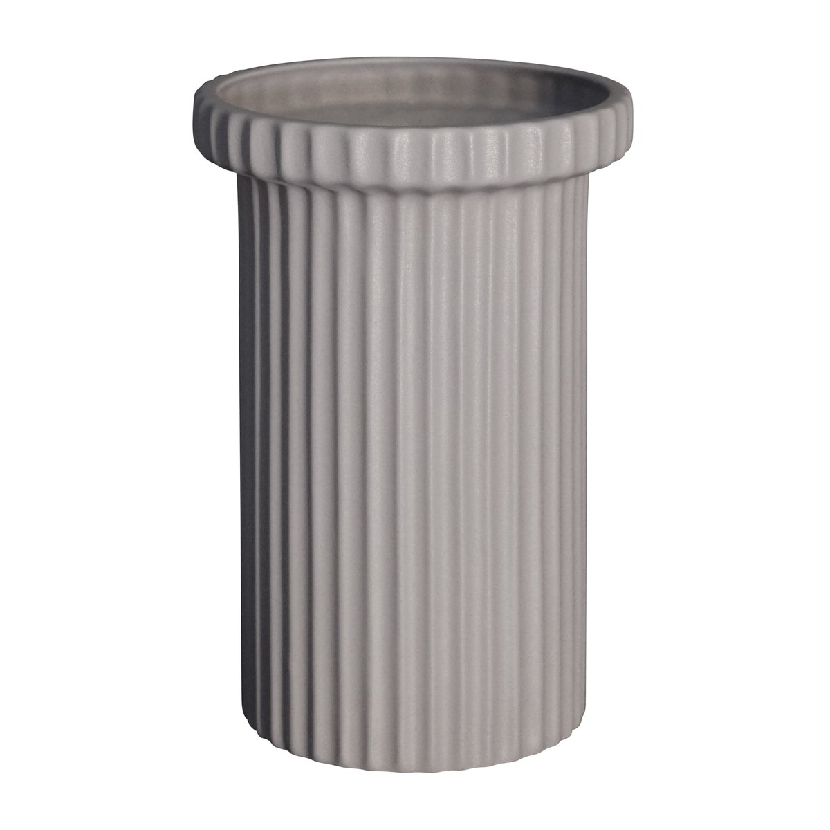 DBKD Stripe pot groot h22 cm o12 cm Sandy mole | Scandinavisch Interieur | Bloempotten | Beige