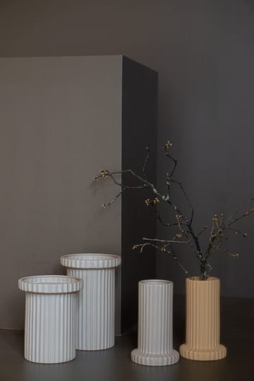 Stripe pot groot h22 cm Ø12 cm - Sandy mole - DBKD