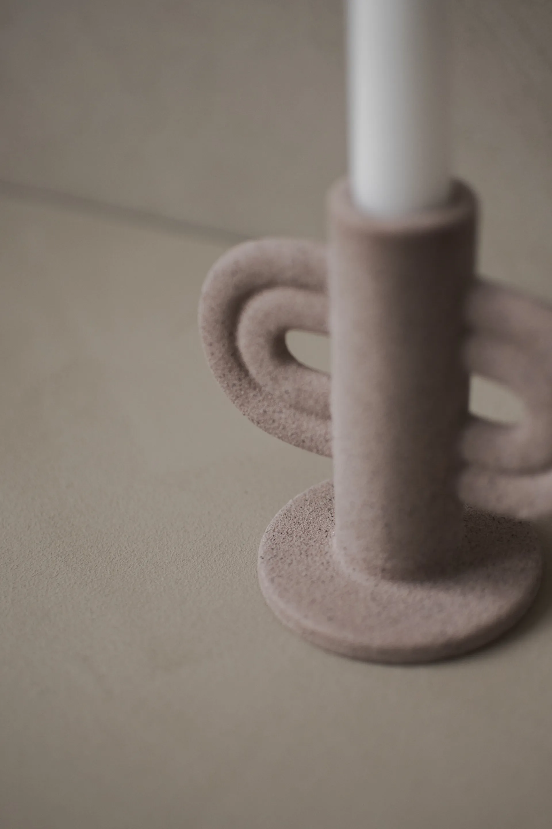 Swirl Similar kandelaar, Nude DBKD