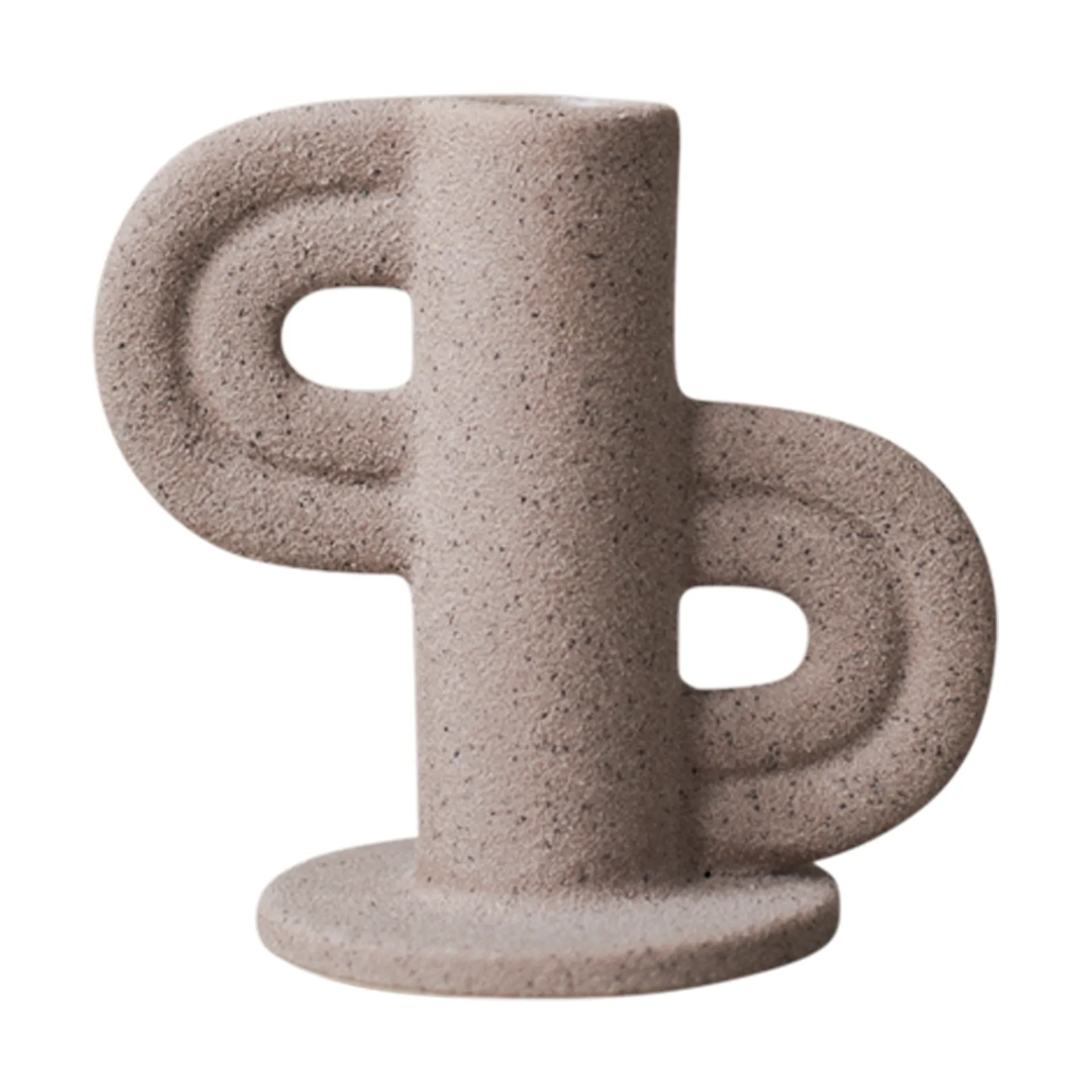 Swirl Slide kandelaar, Nude DBKD