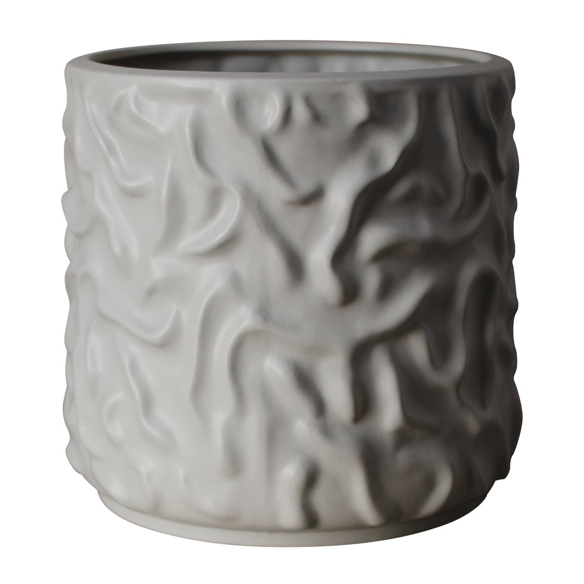 DBKD Swoon bloempot o23 cm Matte mole | Scandinavisch Interieur | Bloempotten | Beige