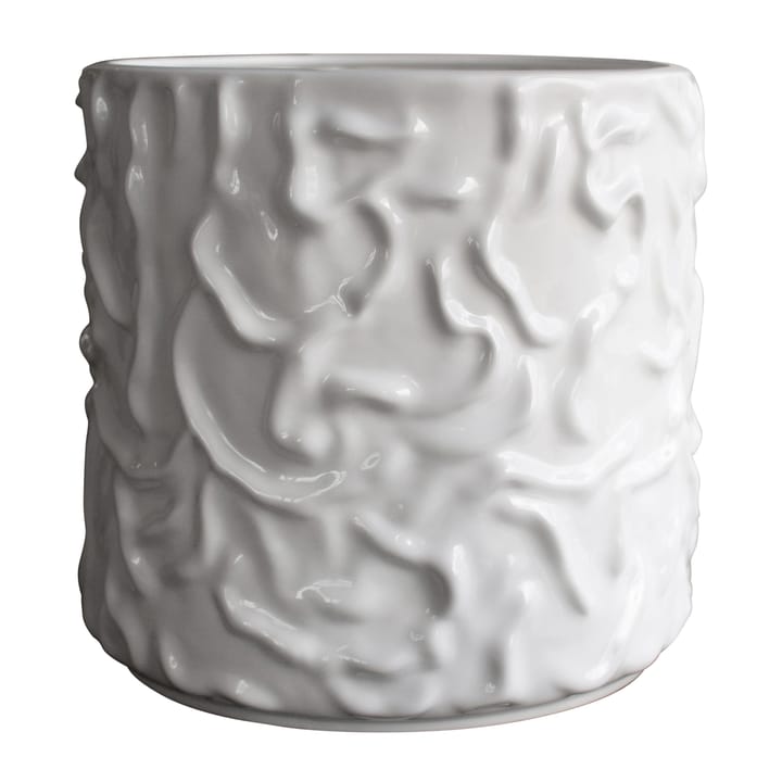 Swoon bloempot Ø31 cm - Shiny white - DBKD