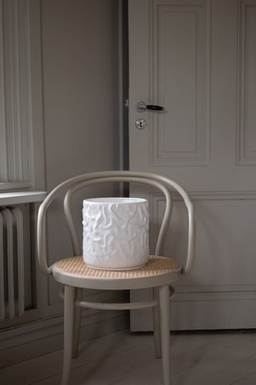 Swoon bloempot Ø31 cm - Shiny white - DBKD