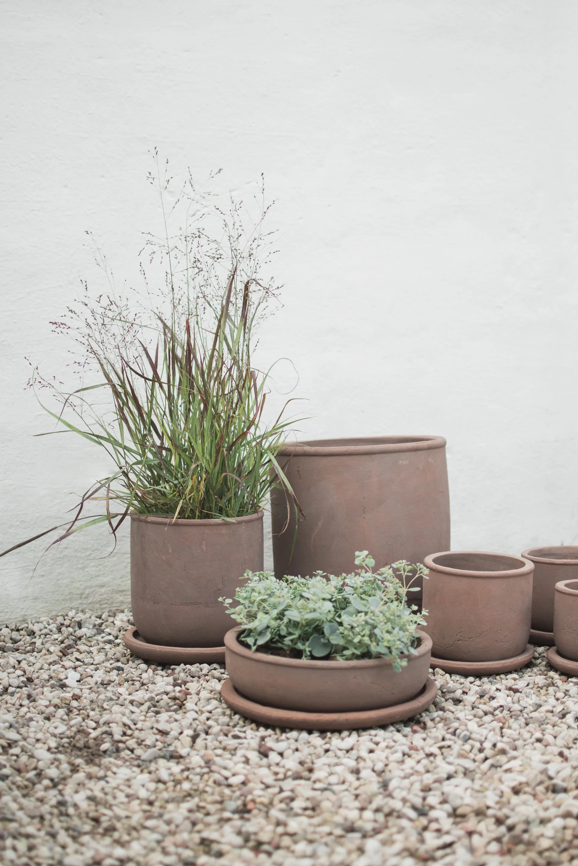 Terra bowl pot, Brown, Ø30x10,5 cm DBKD