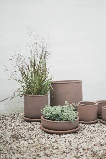 Terra bowl pot - Brown, Ø30x10,5 cm - DBKD