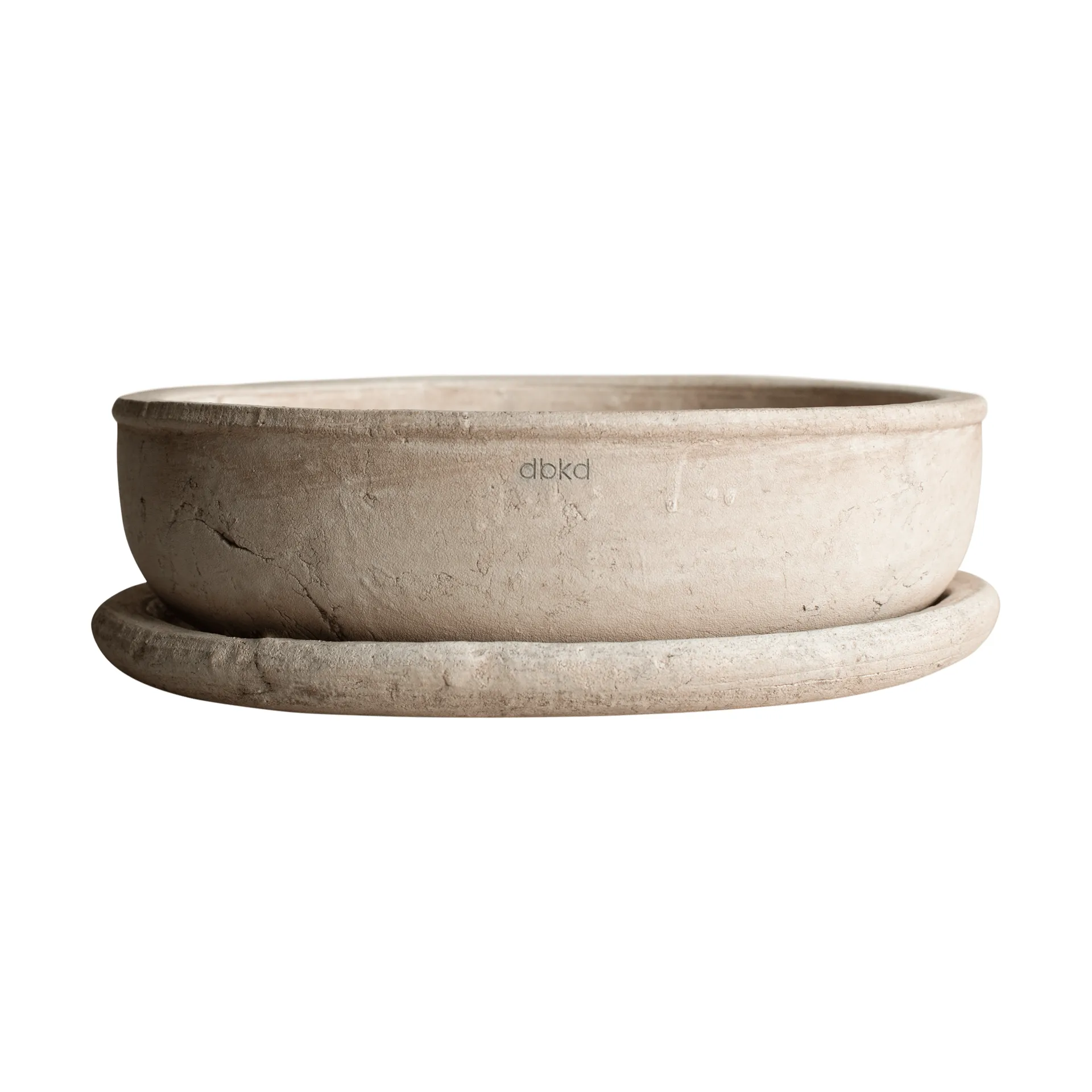 Terra bowl pot, Sand, Ø30x10,5 cm DBKD
