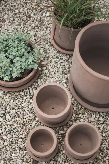 Terra pot - Brown, Ø16x16 cm - DBKD