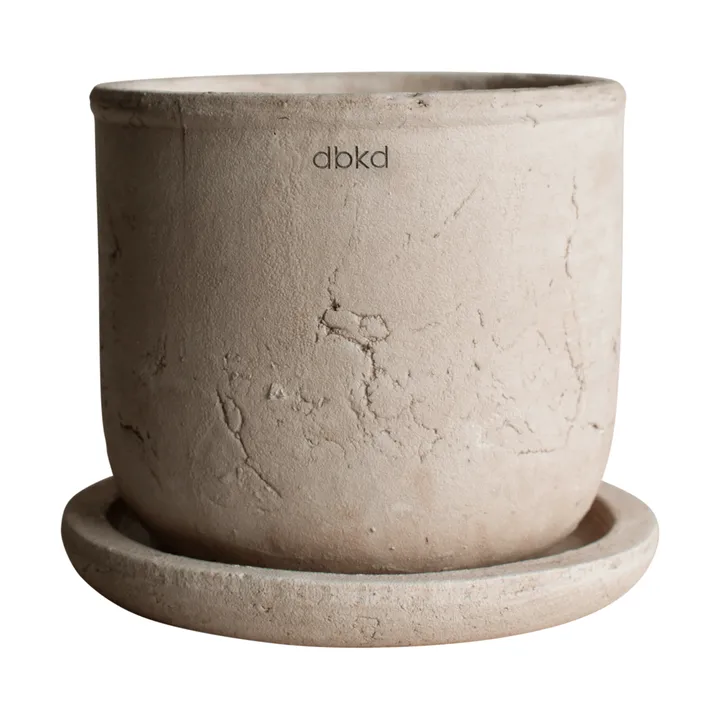 Terra pot - Sand, Ø16x16 cm - DBKD