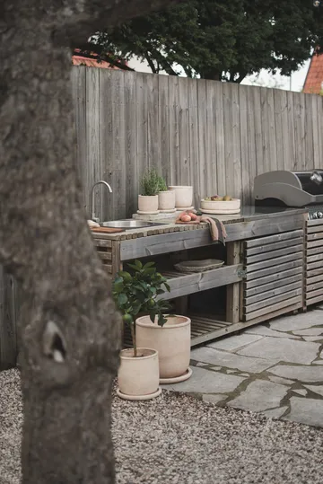 Terra pot - Sand, Ø16x16 cm - DBKD