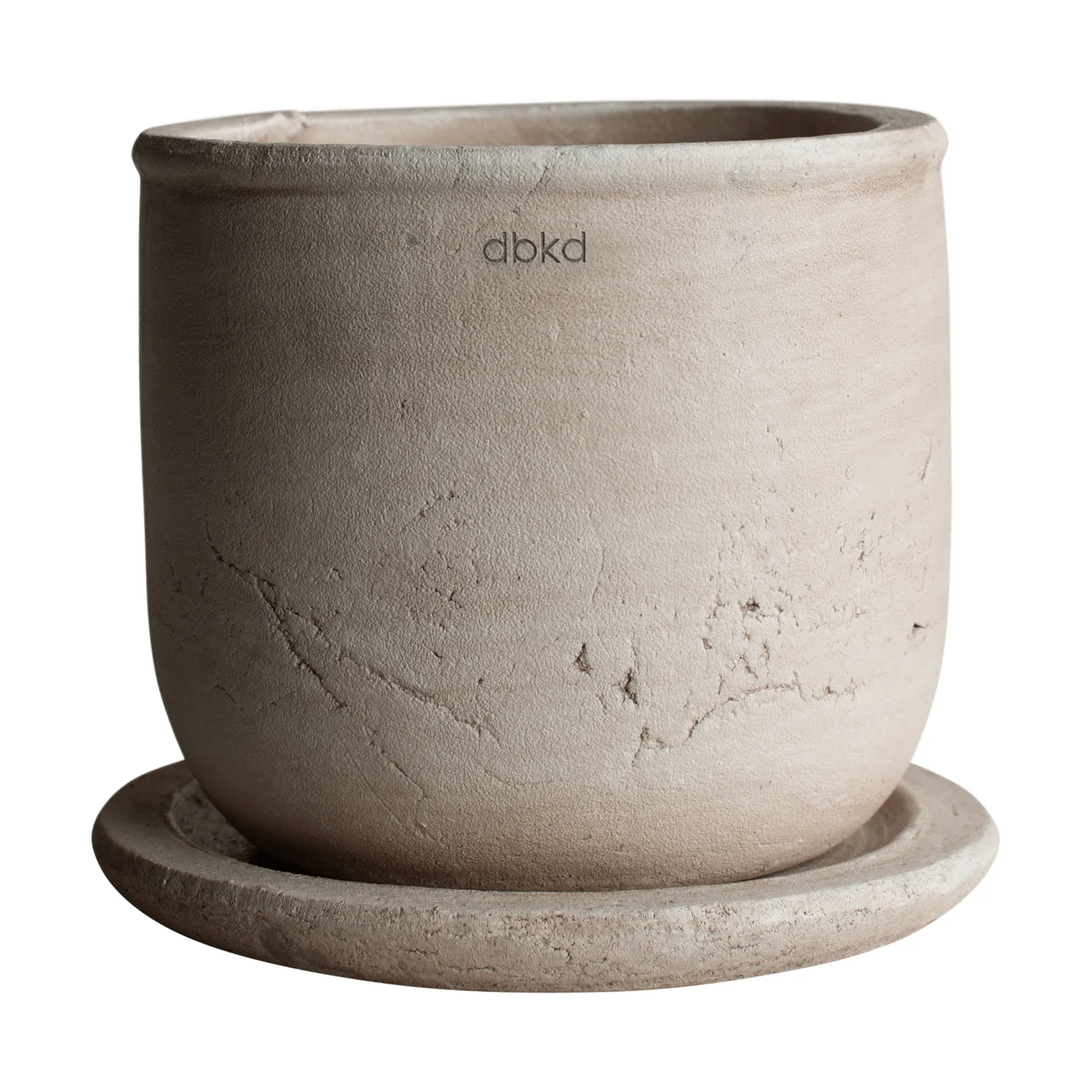 Terra pot, Sand, Ø18x18 cm DBKD