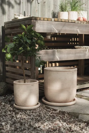 Terra pot - Sand, Ø33x36 cm - DBKD