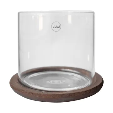Terra waxinelichthouder - Brown, 15 cm - DBKD