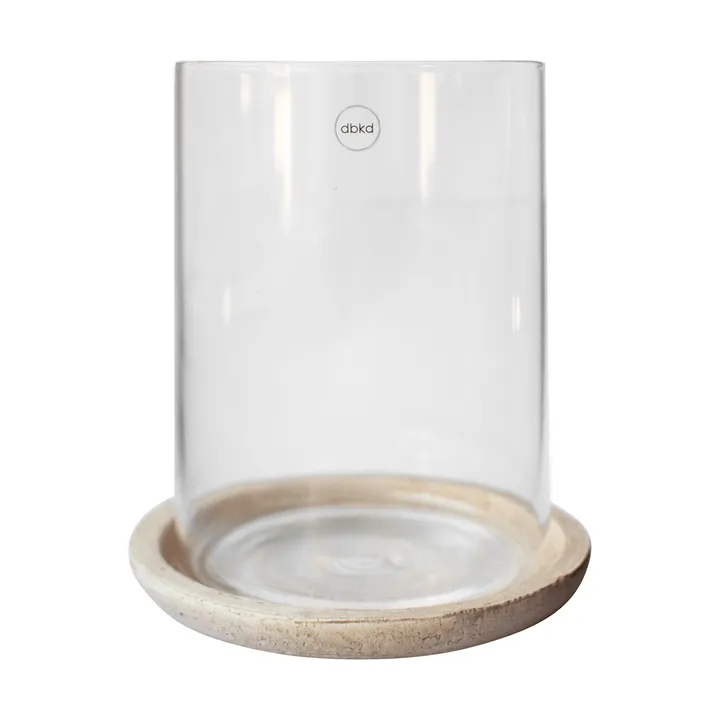 Terra waxinelichthouder - Sand, 21,5 cm - DBKD