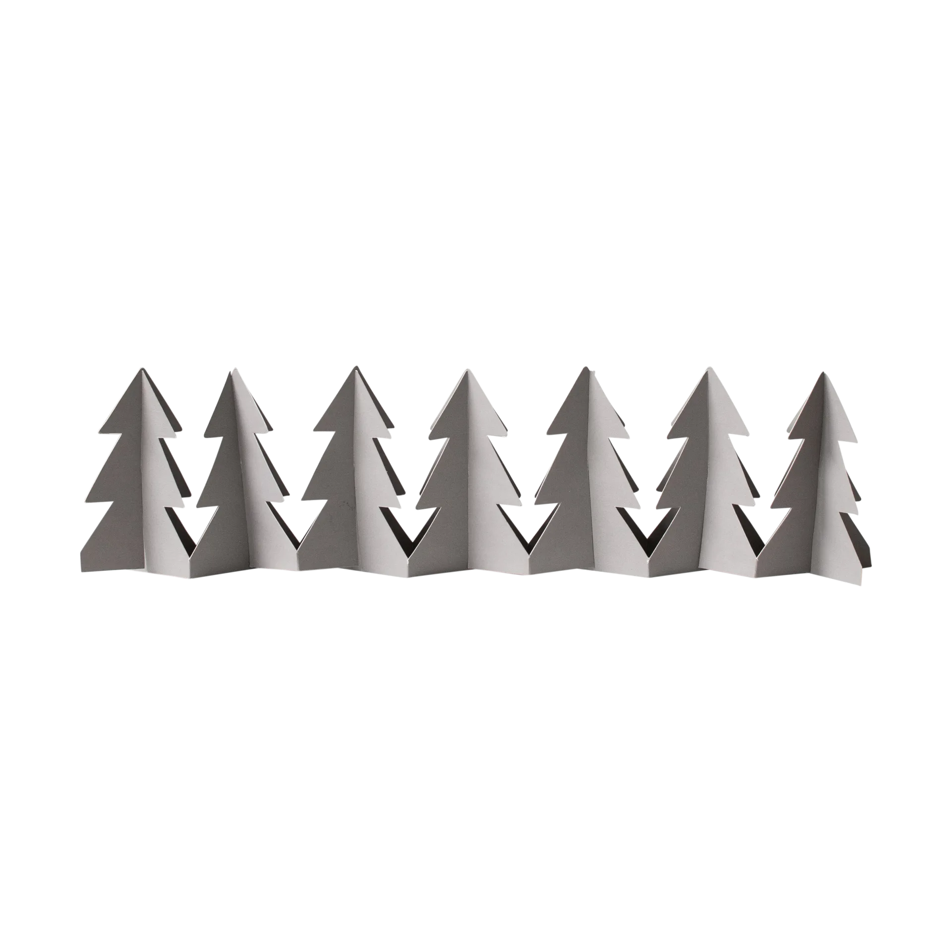 Tree in a row decoratie 60 cm, Mol, 7x60 cm DBKD