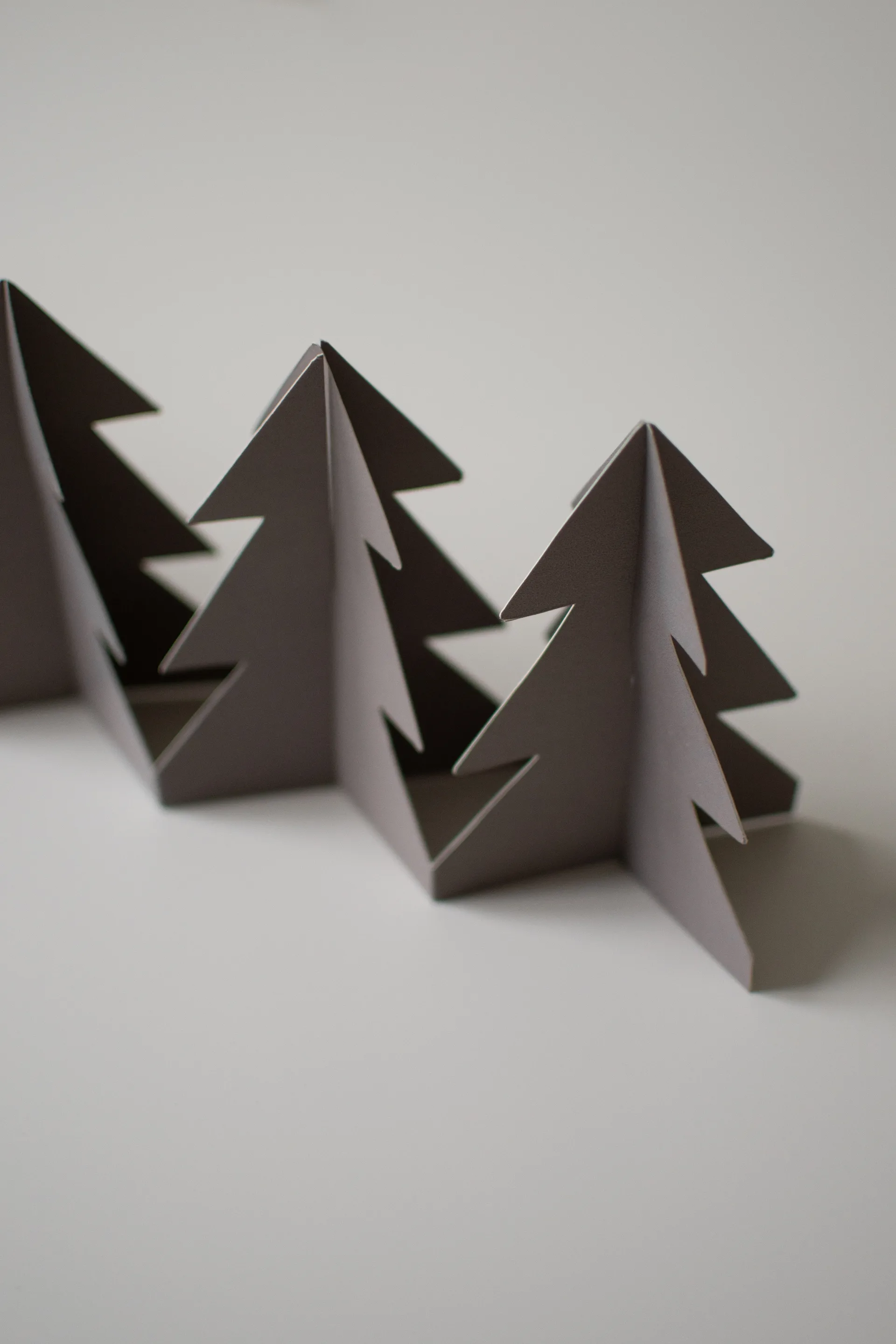 Tree in a row decoratie 60 cm, Mol, 7x60 cm DBKD