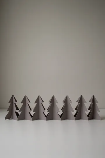 Tree in a row decoratie 60 cm - Mol, 7x60 cm - DBKD