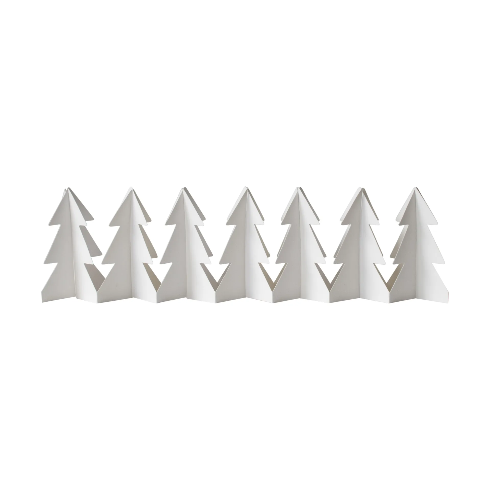 Tree in a row decoratie 60 cm, Wit DBKD