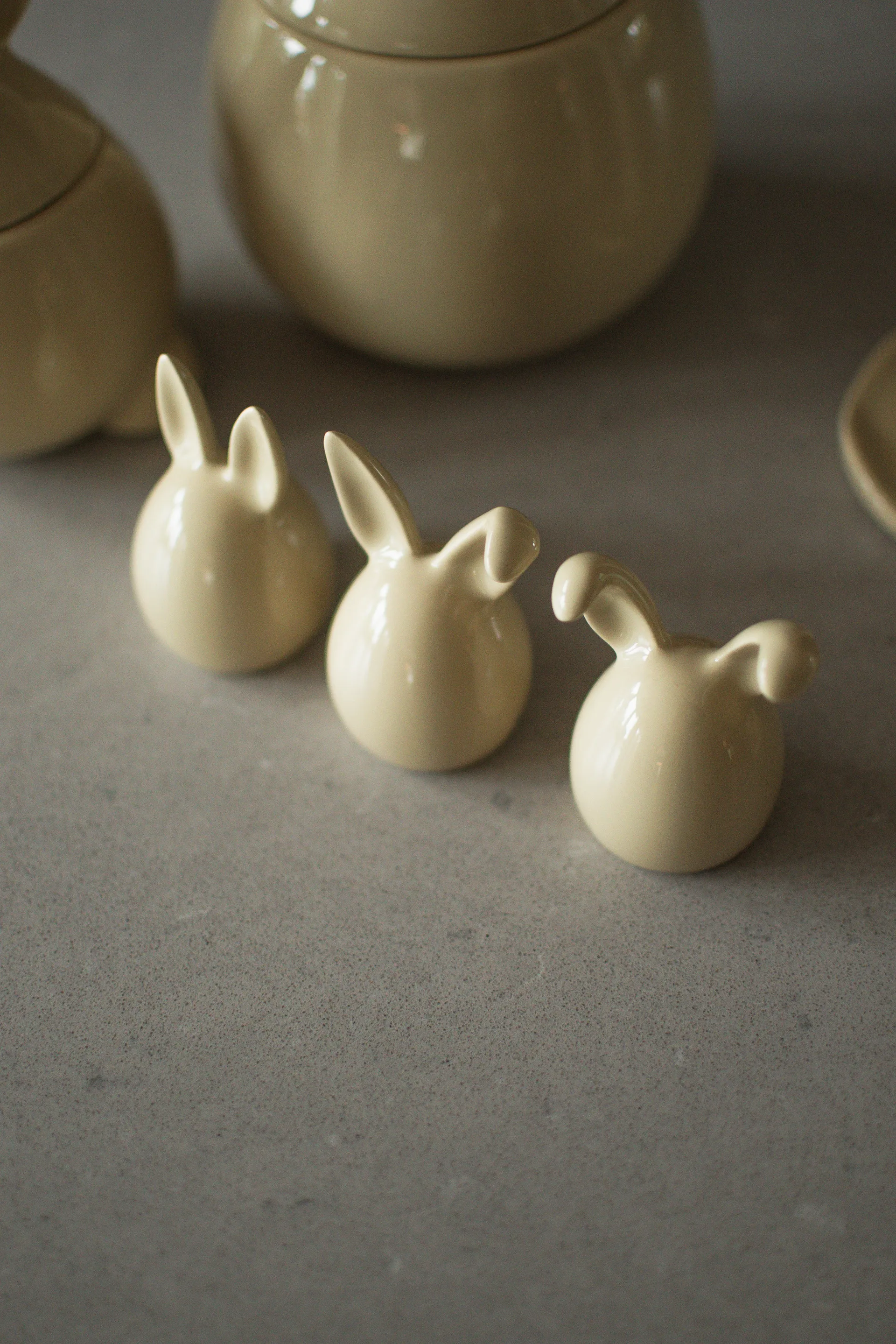 Triplets paashaas 3-pack, Shiny yellow DBKD