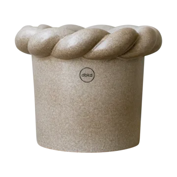 Twine bloempot Ø14 cm - Beige - DBKD